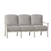 Woodard Casa 77.75" Wide Patio Sofa Metal/Sunbrella® Fabric Included in Gray | 35.25 H x 77.75 W x 35.5 D in | Wayfair 3Y0420-72-68R