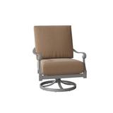 Woodard Wiltshire Outdoor Rocking Chair in Gray/Brown | 35.5 H x 28.5 W x 36.75 D in | Wayfair 4Q0465-72-27Y