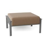 Woodard Jax Outdoor Ottoman w/ Cushion Metal in Brown | 13 H x 28.75 W x 24.5 D in | Wayfair 2J0086-72-27Y