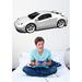 Wallhogs Concept Car Wall Decal Canvas/Fabric | 10 H x 24 W in | Wayfair vcl1-t24