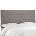 Willa Arlo™ Interiors Deeanna Velvet Upholstered Panel Headboard Upholstered in Brown | 54 H x 41 W x 4 D in | Wayfair