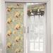 Waverly Sanctuary Rose Nature/Floral Room Darkening Tab Top Single Curtain Panel 100% Cotton in Brown | 68 H in | Wayfair 15415026068CLY