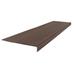 ROPPE 48" Low Profile Square Nose Stair Tread Plastic | 0.13 H x 48 W x 12.5 D in | Wayfair 48922P194