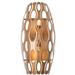 World Menagerie Augu 2-Light Tall Wall Sconce Metal in Yellow | 19 H x 10 W x 6.5 D in | Wayfair 16D865FE50834C47AB5593F9B599CA24