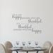 Wallums Wall Decor Thankful People Wall Decal Vinyl, Glass in Gray | 23.62 H x 36 W in | Wayfair quotes-mn13-thankful-people-36x23_gray