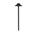 WAC Lighting Tiki LED Pathway Light Metal in Black | 22.125 H x 6.53 D in | Wayfair 6041-30BK