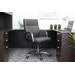 Boss Office Products B696C-BK Modern Executive Conference Chair in Black