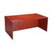 "Boss Office Products N101-C Desk Shell in 71""W X 36""D in Cherry"