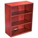 Boss Office Products N153-C Open Hutch/Bookcase in Cherry