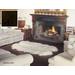 "Black Bowron Long Wool Quarto Pelt M Grade Sheepskin Rug 4' x 5'3"" - LWWMQRT"