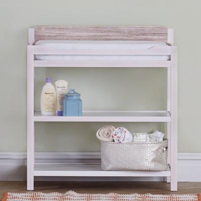 Suite Bebe Hayes Changing Table in White/Natural - 22566-WNAT