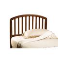 Hillsdale Furniture Carolina Wood Twin Headboard with Frame, Walnut - 1593HTWR