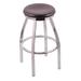 "Holland 80230CHDCOak 802 Misha 30"" Bar Stool /w Chrome Finish, Dark Cherry Oak Seat"