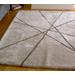 Birch and Mocha Lines - Bowron Sheepskin Design Rug 8'x11.5' - 250x350-Lines