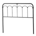 Hillsdale Furniture Jocelyn Full Metal Headboard, Black Sparkle - 2087-470