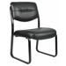 Boss Office Products B9539 Leather Sled Base Side Chair