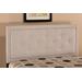 Hillsdale Furniture Becker King Upholstered Headboard with Frame, Cream - 1299HKRB