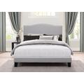 Hillsdale Furniture Kiley King Upholstered Bed, Glacier Gray - 2011-660