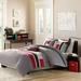 Mi Zone Pipeline Full/Queen Comforter Set in Red - Olliix MZ10-189