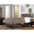 Nevis Full Size Riva Platform Bed in Espresso - Modus RV23F4