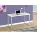 "Computer Desk / Home Office / Laptop / 48""L / Work / Metal / Laminate / White / Grey / Contemporary / Modern - Monarch Specialties I 7154"
