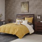 INK+IVY Kandula Full/Queen 3 Piece Coverlet Mini Set in Yellow - Olliix II13-614