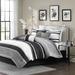 Madison Park Blaire Cal King 7 Piece Comforter Set in Grey - Olliix MP10-950