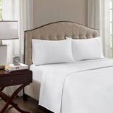 Madison Park 1500 Thread Count Queen Cotton Blend Sheet Set in White - Olliix MP20-4840