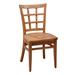 Regal Seating 411W Beechwood Lattice Back Chair with Wood Seat and Back