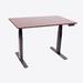 "60"" 3-Stage Dual Motor Electric Stand Up Desk - Luxor STANDE-60-BK/DW"