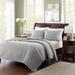 Madison Park Keaton Full/Queen Coverlet Set in Grey - Olliix MP13-1238