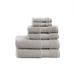 Madison Park Signature Turkish 6 Piece Bath Towel Set in Silver - Olliix MPS73-316