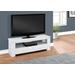 Tv Stand / 48 Inch / Console / Media Entertainment Center / Storage Drawers / Living Room / Bedroom / Laminate / White / Contemporary / Modern - Monarch Specialties I 2601