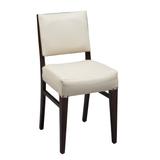 Regal Seating 438USB Beechwood Chair with Fully Upholstered Seat and Wood Back