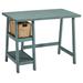 Signature Design Mirimyn Home Office Small Desk in Teal - Ashley Furniture H505-710