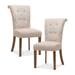 Madison Park Colfax Dining Chair (Set of 2) in Cream - Olliix FPF20-0547