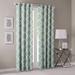 "Madison Park Saratoga 63"" Panel Window Curtain in Seafoam - Olliix MP40-2401"