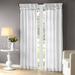 "Madison Park Emilia 84"" Panel Window Curtain in White - Olliix WIN40-115"