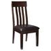 Signature Design Haddigan Dining Upholstered Side Chair (Set of 2) - Ashley Furniture D596-01