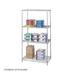 Safco Products Company Industrial 4 SHelf Shelving Unit Starter Wire/Metal/Steel in Gray | 72 H x 36 W x 24 D in | Wayfair 5288GR