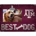 Texas A&M Aggies 10.5" x 8" Best Dog Clip Photo Frame