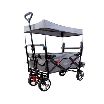 Fuxtec - Bollerwagen FX-CT800 mit UV-geschütztem Sonnendach,Schiebegriff & Innenraumverlängerung Image