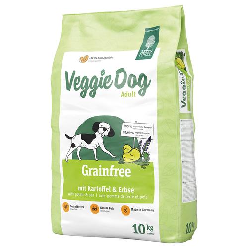 10kg VeggieDog grainfree Green Petfood Hundefutter trocken