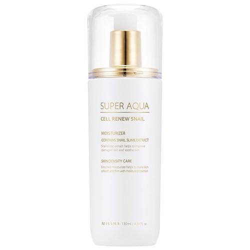 Missha - Super Aqua Cell Renew Snail Essential Moisturizer Gesichtscreme 130 ml