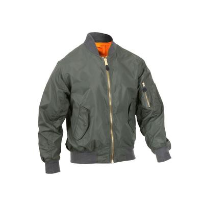 Rothco Lightweight MA-1 Flight Jacket Sage Green X...