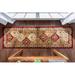 Red 31 x 0.5 in Area Rug - Astoria Grand Runner Colindale Oriental Power Loom Rug Polypropylene | 31 W x 0.5 D in | Wayfair ASTG5549 34451214