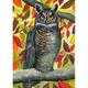 Toland Home Garden Forest Owl Polyester 18 x 12.5 inch Garden Flag in Gray | 18 H x 12.5 W in | Wayfair 119365