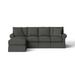 Gray Sectional - Birch Lane™ Bircham 2 - Piece Upholstered Sectional Polyester/Upholstery | 31 H x 119 W x 94 D in | Wayfair BL22396 38282411