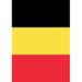 Toland Home Garden Flag of Belgium 28 x 40 inch House Flag, Polyester in Black/Red/Yellow | 40 H x 28 W in | Wayfair 1010582