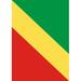 Toland Home Garden The Republic of the Congo Polyester 18 x 12.5 inch Garden Flag in Green/Red/Yellow | 18 H x 12.5 W in | Wayfair 1110740